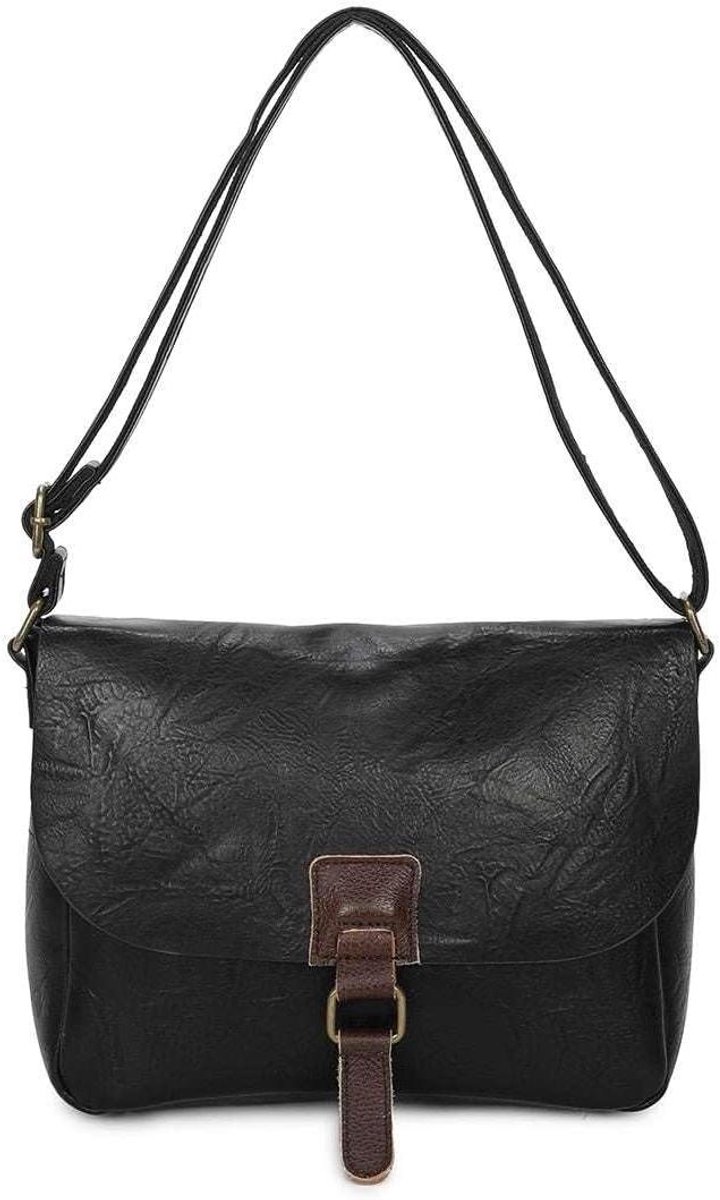 Dames Handtas - Schoudertas Crossbody - Dagelijks Gebruik - Lichtgewicht Ontwerp - 30 x 22 x 3 cm - Zwart