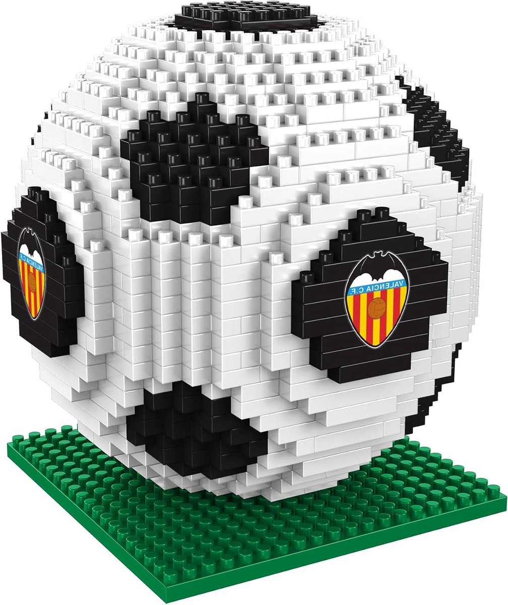 3D Voetbal Bouwset - Pixel Art - Hobby Project - Team Logo Stickers - 10 cm - Oranje