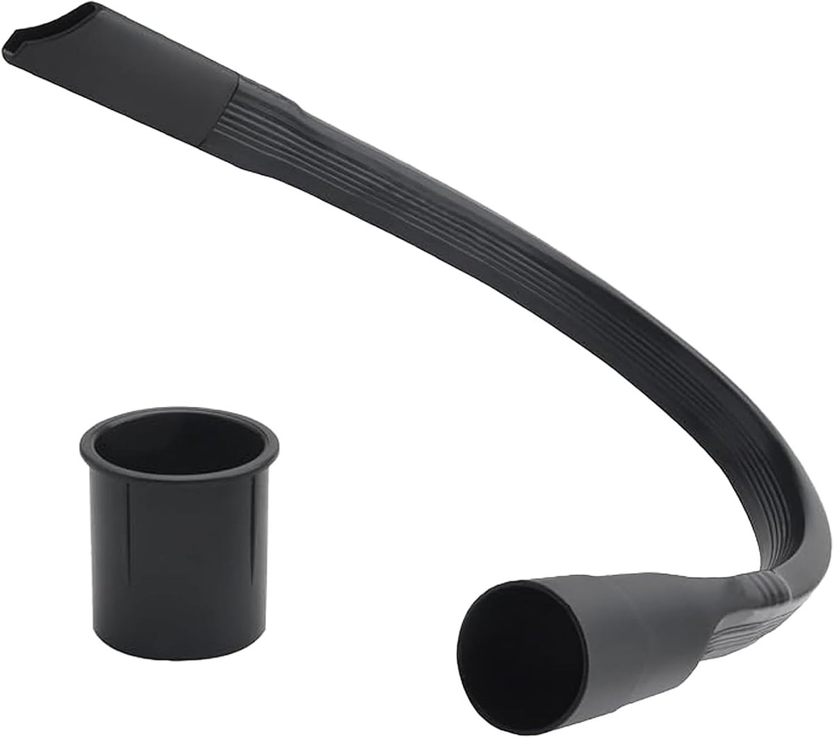 Flexibele Vuilzuiger Mondstuk 62 cm - Plat, Zacht Plastic, Ideaal voor Stof en Vloeren