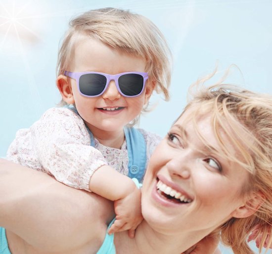Baby Zonnebril - Kinderzonnebril - Bescherming Ogen - 100% UV Bestendig - 0-2 Jaar - Blauw — afbeelding 4