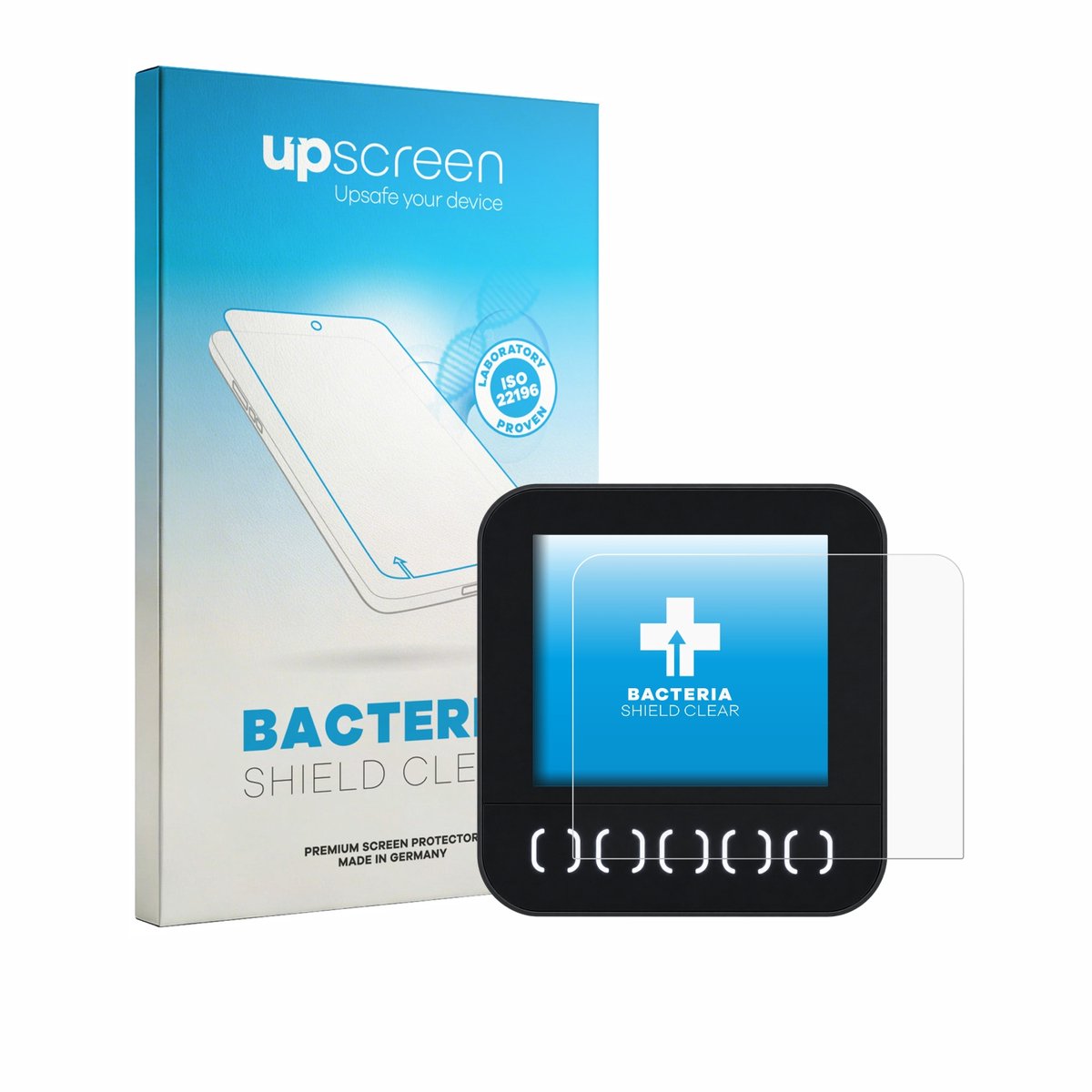upscreen - Screenprotector voor Först TR8D - Folie Beschermfolie transparant antibacterieel