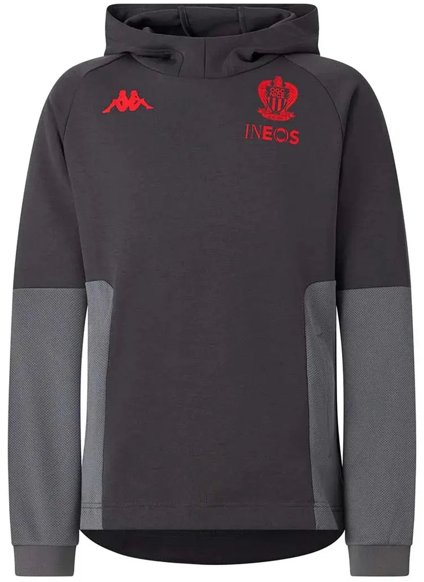 OGC Nice hoodie Grijs