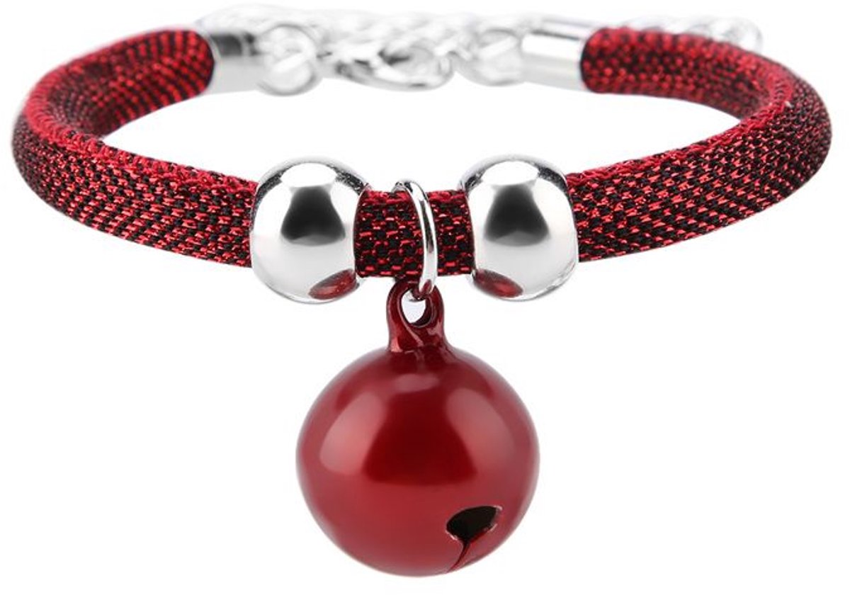 LISM-Halsband voor huisdieren, accessoires van PU-materiaal, kattenbelhalsband met verlengketting
