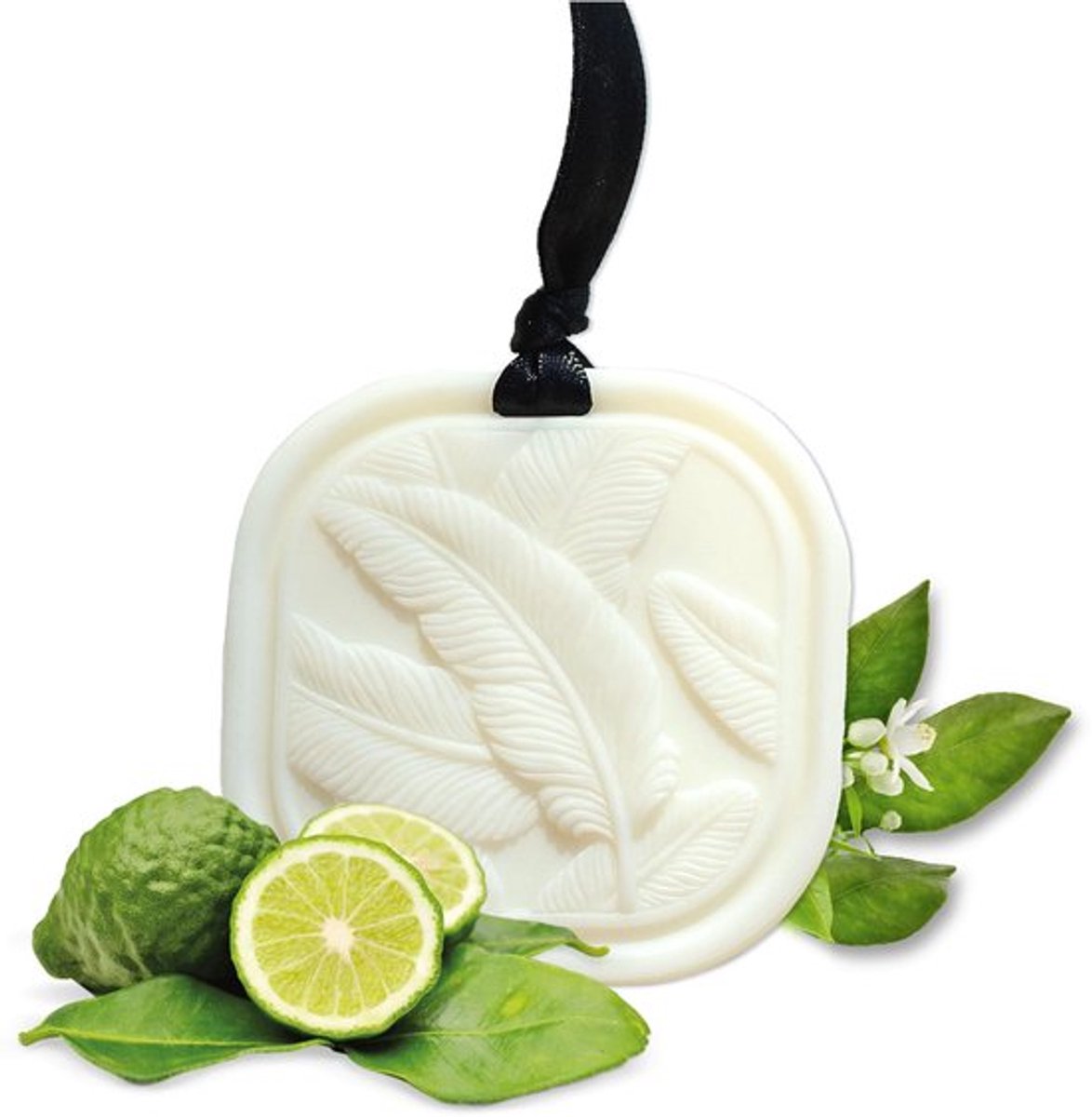 Geurzakje Langdurige Luchtverfrisser - Bergamot/Kasjmier - Natuurlijke Koolzaadwas - 35 g - Duurzaam - Veilig voor Gesloten Ruimtes