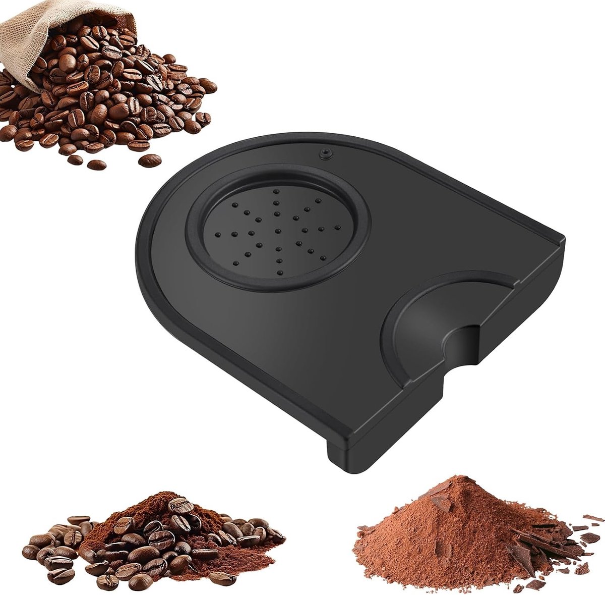 Siliconen Tampermat voor Espresso en Koffie - BPA-vrij, Vaatwasmachinebestendig, Barista Accessoires voor Thuis en Café