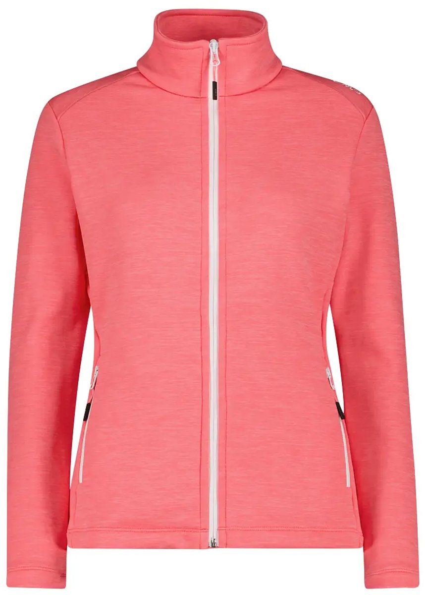 Vrouwen stretch fleece met rits CMP Roze