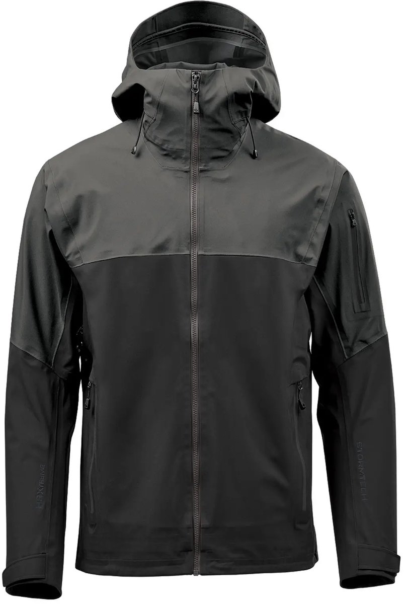 Stormtech Men’s Vertex Stormshell Jacket ST133 Granite Zwart