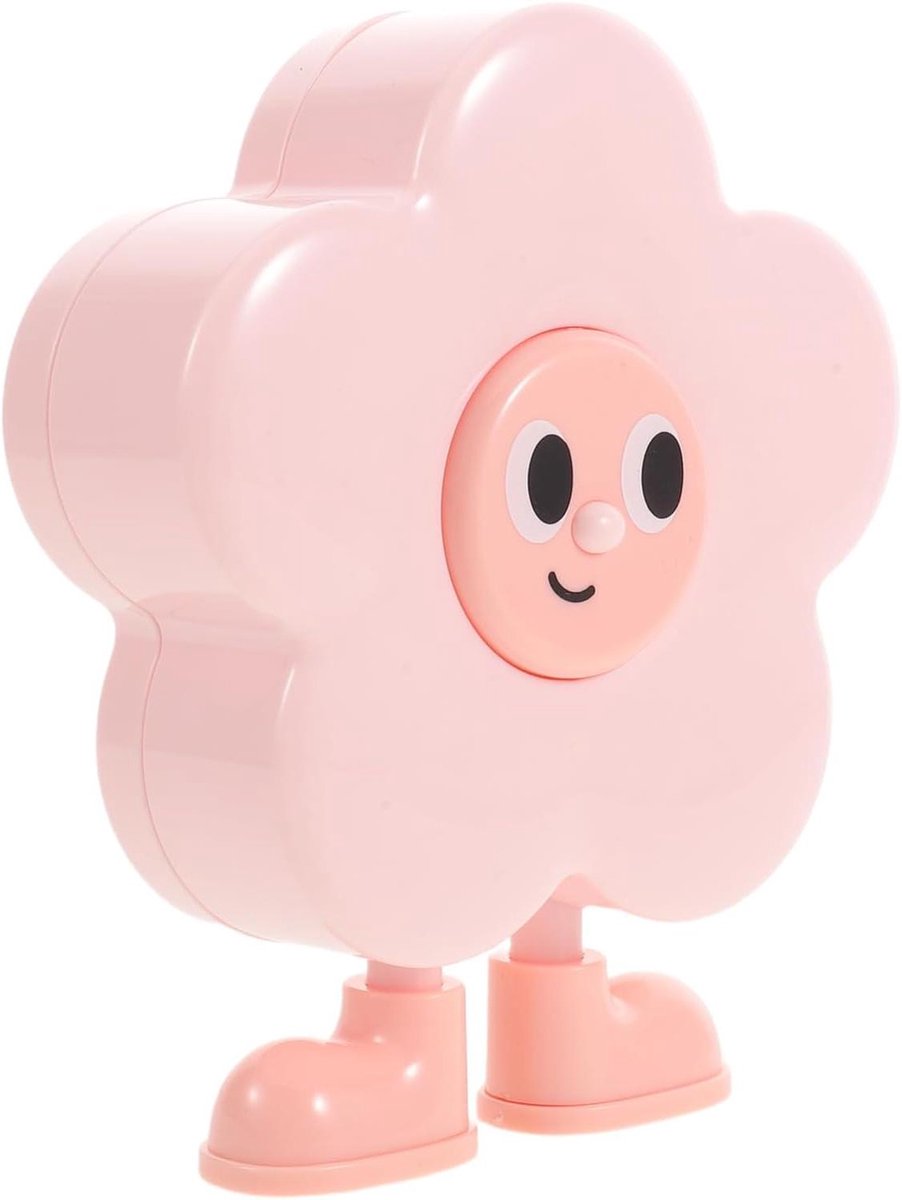 Bewaardoos Melktanden - Tandendoosje Opberger - Herinneringen Bewaren - Gescheiden Vakjes - 12.5 x 10.5 x 3.5 cm - Roze
