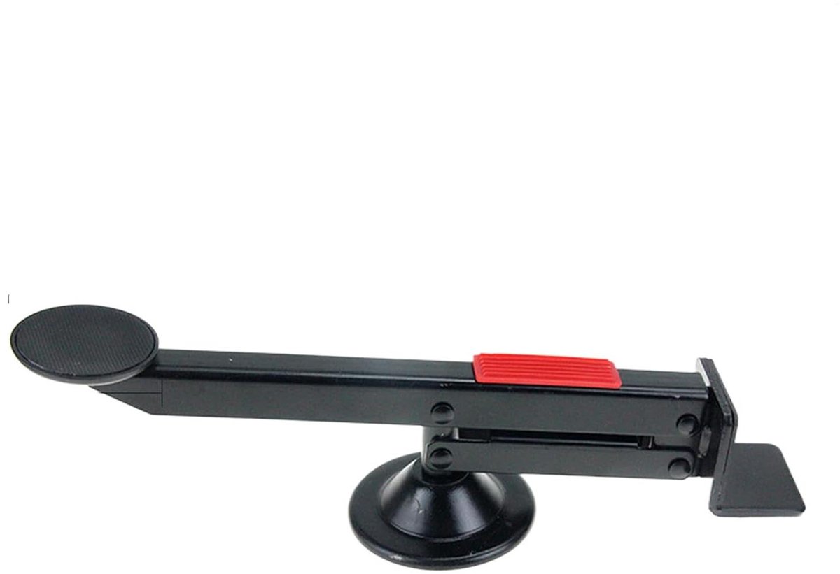 Deur Lifter Installatie Tool - Voetpaneel Lifter - Deuren Monteren - 360 Graden Rotatie - Tot 100kg - Metaal