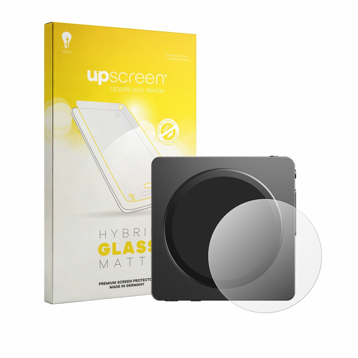 upscreen - Screenprotector voor FiiO SnowSky Disc - Folie Beschermfolie Beschermglas matte