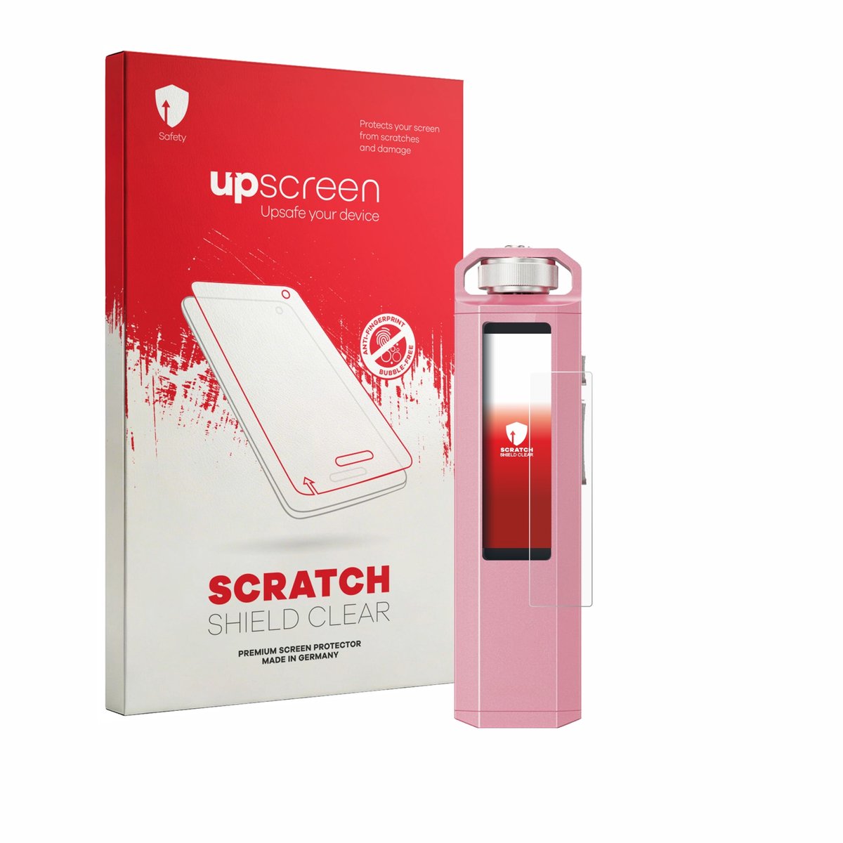 upscreen - Screenprotector voor FiiO SnowSky Echo Nano - Folie Beschermfolie transparant