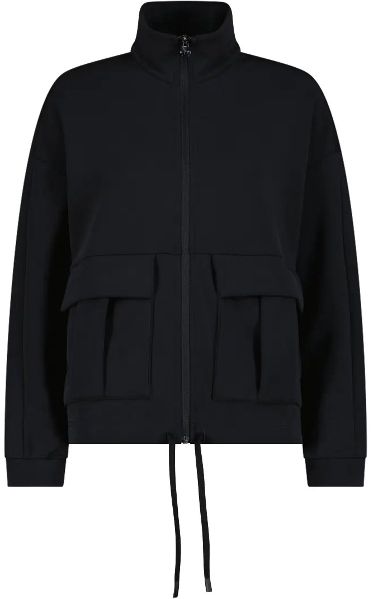 Modal Sweatshirt Met Grote Zak Vrouw CMP Zwart