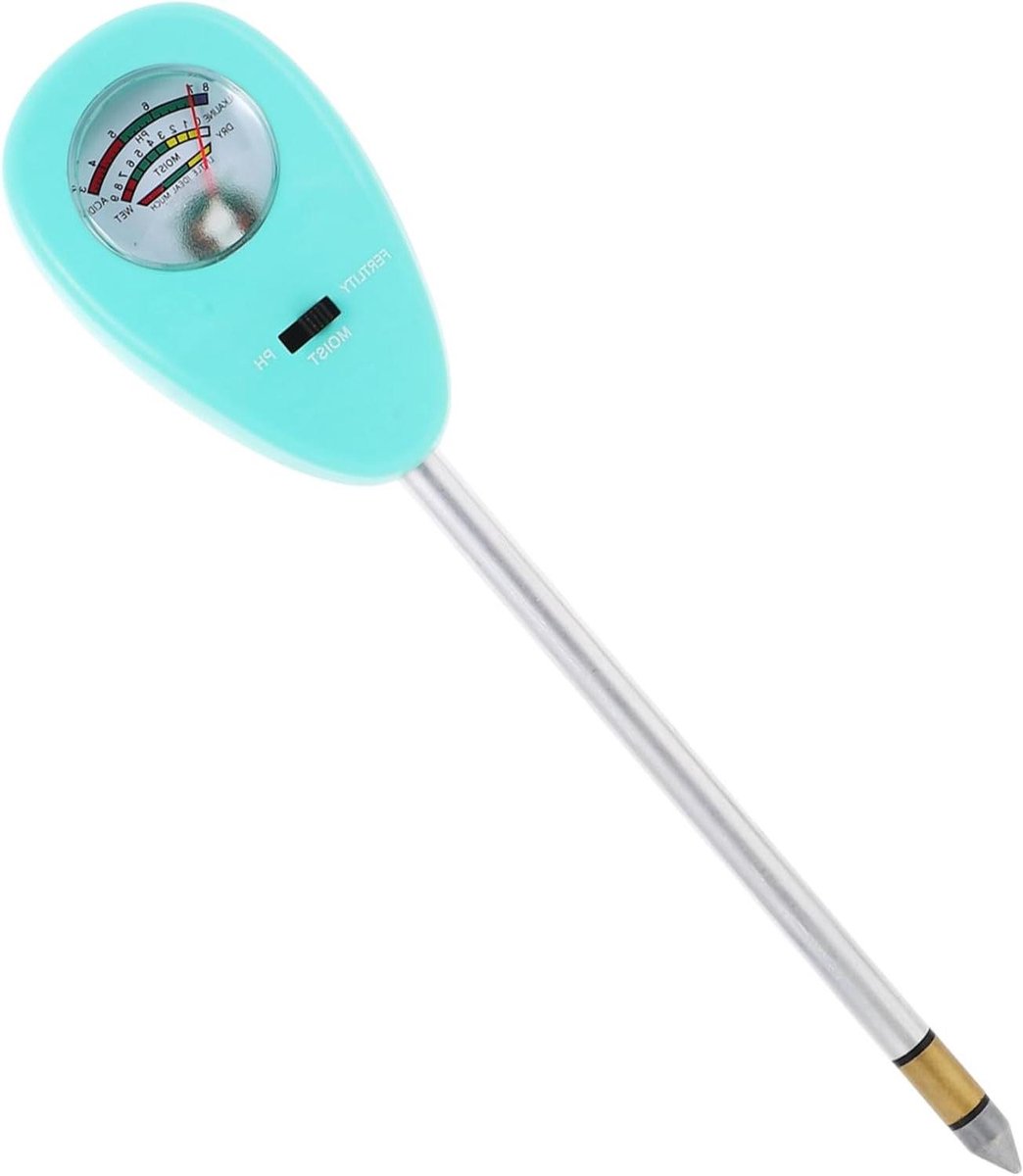 Bodemdetector Watermeter - Vochtmeter Planten - Planten Verzorgen - Drie-in-één Functionaliteit - 28 x 6 x 3 cm - null