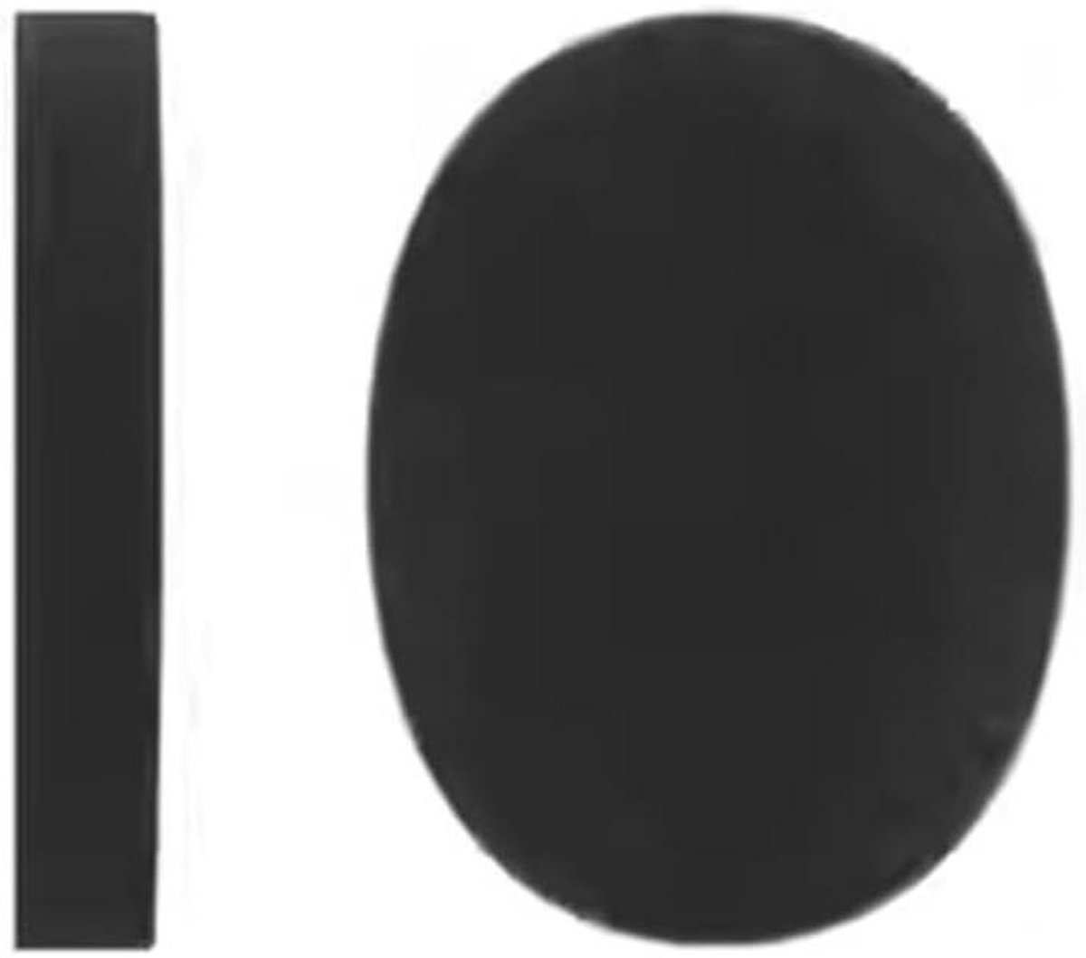 Oorkussens - Oordopjes Vervanging - Gehoorbescherming - Akoestisch Schuim - 2 stuks - Zwart
