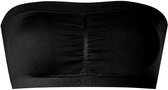MAGIC Bodyfashion Comfort Bandeau Bamboo Dames Beha Zwart - Maat XL