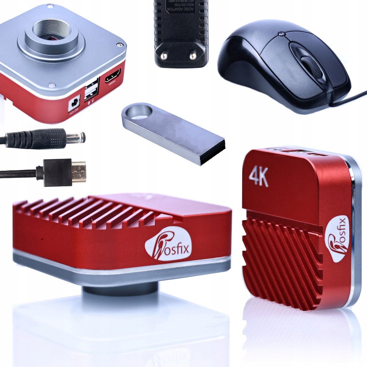 Rosfix Microscoopcamera KHMP-4K-60FPS - 4K 60fps 16MP Sony CMOS - C-Mount HDMI 3840x2160