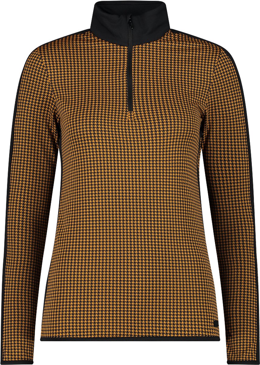 CMP Printed Pully Dames Avena-Nero D38 Oranje