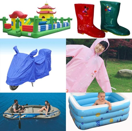 Reparatieset Rubberboot - PVC Boot Reparatie - Watersport Onderhoud - Compleet met Lijm - 170g Pakket - Willekeurig — afbeelding 2