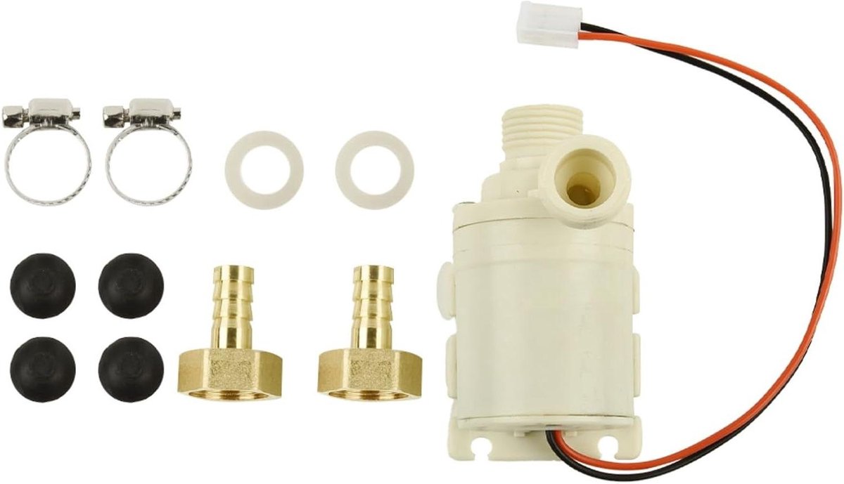 Circulatiepomp Warm Water - Waterpomp Stil - Verwarmingssystemen - Keramische As - 8L/min - Zoals afgebeeld