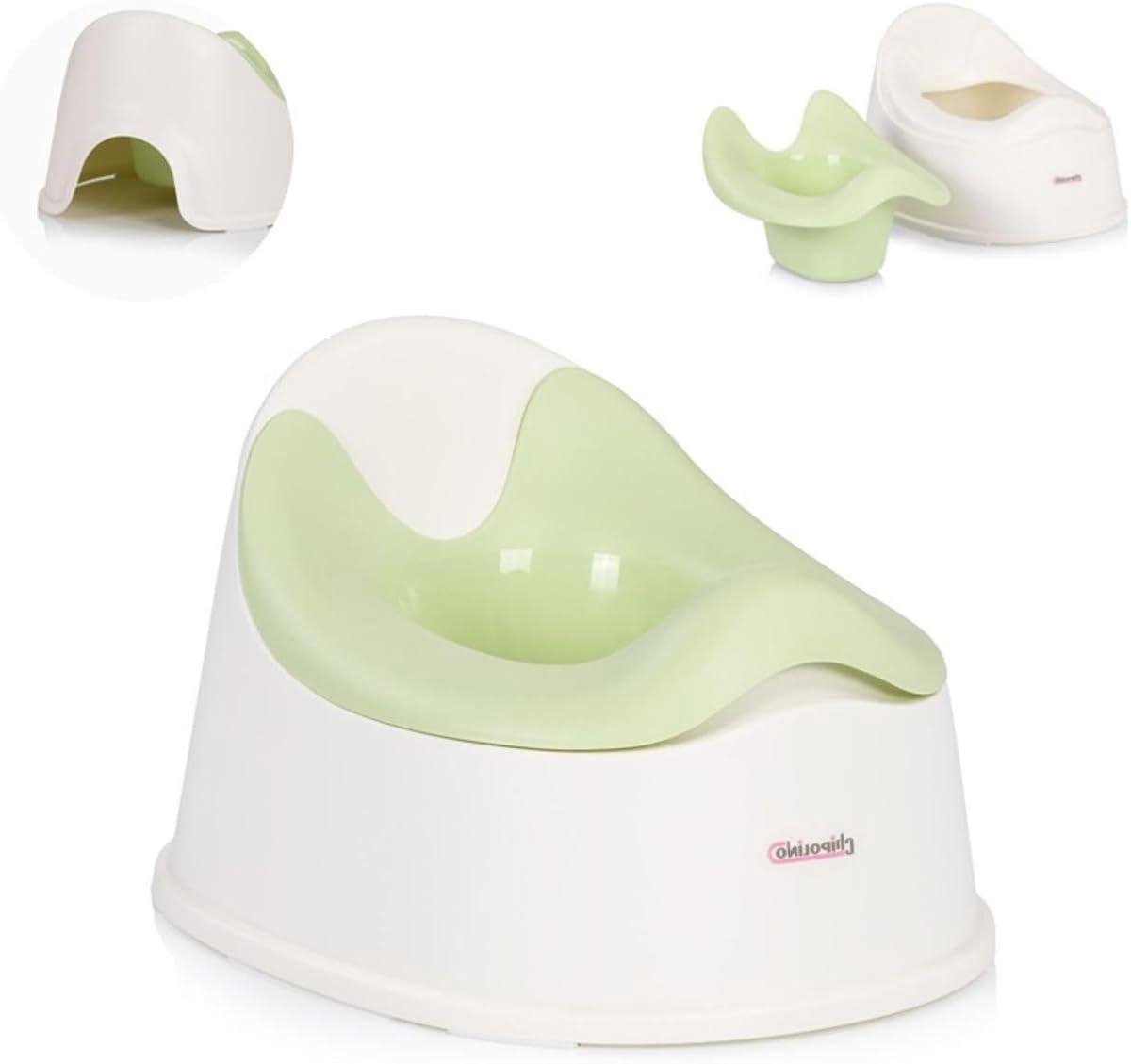 Potjestraining Zindelijkheid - Baby Potje - Kinderen Leren Zitten - Afneembare Container - 32 x 22 x 21 cm - Groen