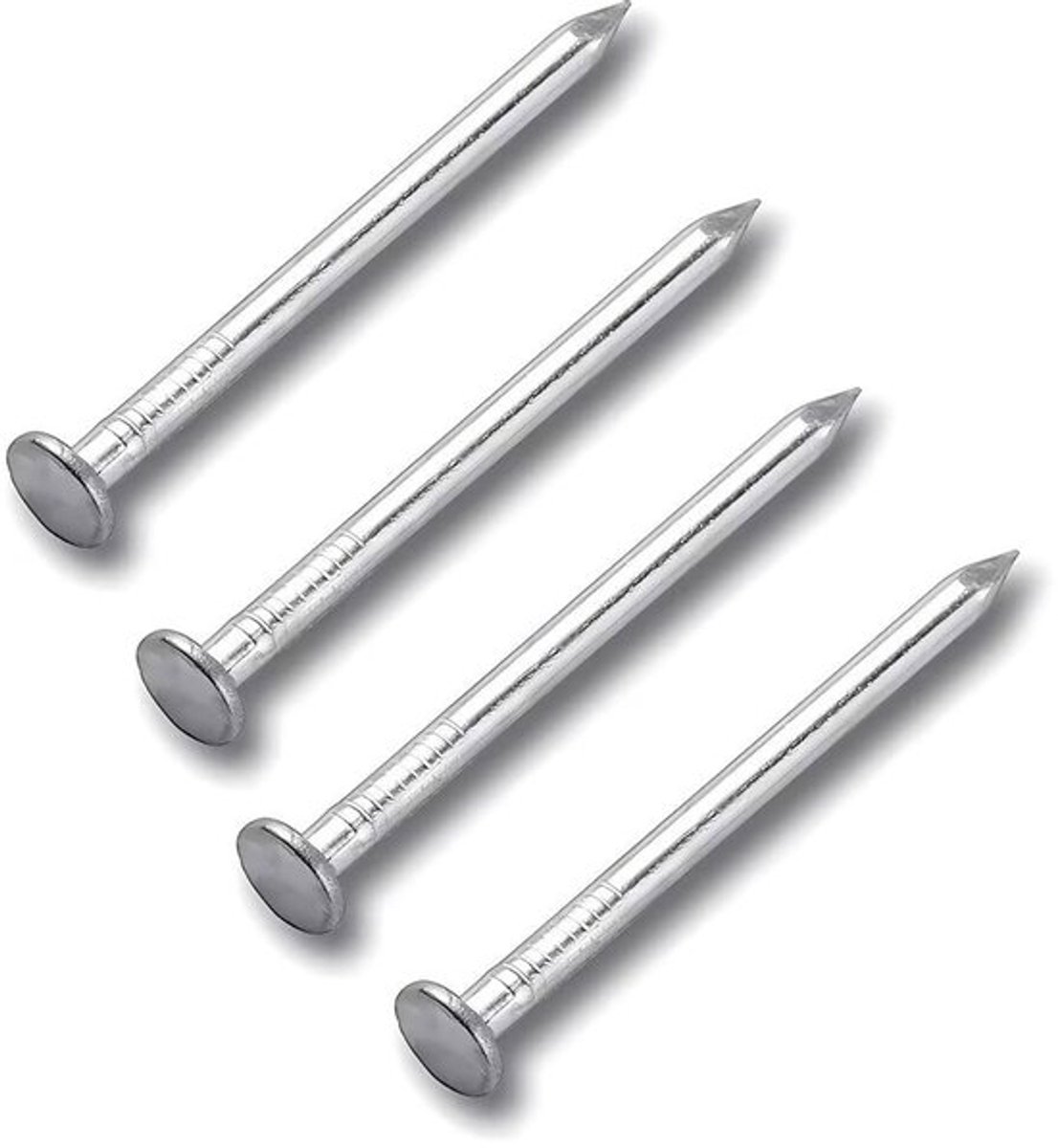 Muurnagels 304 RVS - Betonnen Nagels - Metselwerk Spijkers - M2x30mm - 100 Stuks - Hoge Houdkracht - Betonnagels