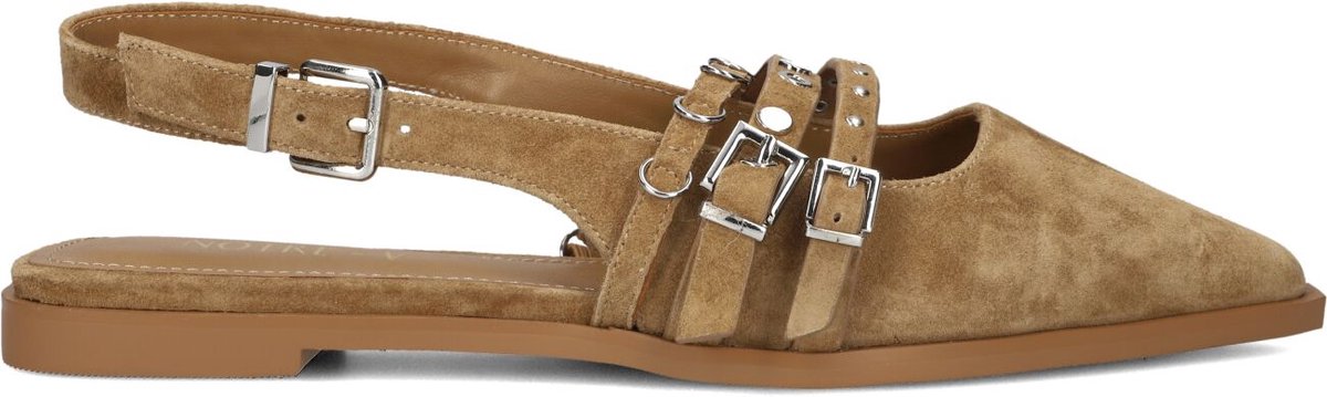 Notre-V D241192129 Hakken Dames - Camel - Maat 43
