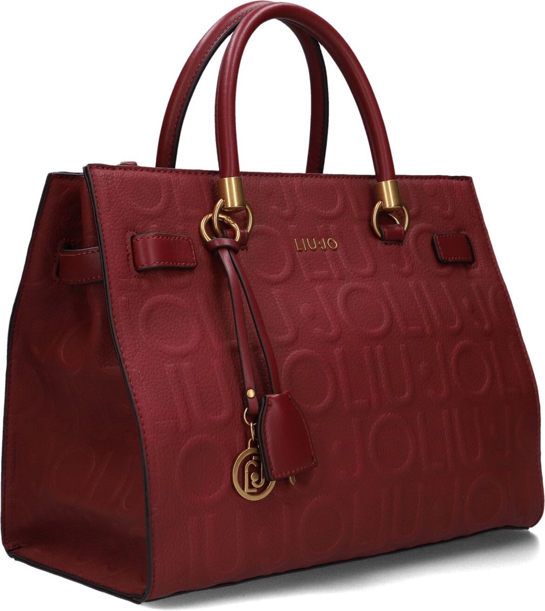 Liu Jo Liu Jo Manh - Shopping Bag Schoudertassen Dames - Bordeaux - Maat ONESIZE