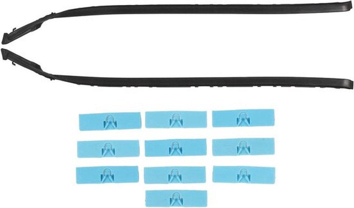 Windschermafwerkingsset voor IS250 - 2 stuks dakrand windschermset links en rechts, slijtvast en duurzaam, geschikt voor modeljaren 2006-2013