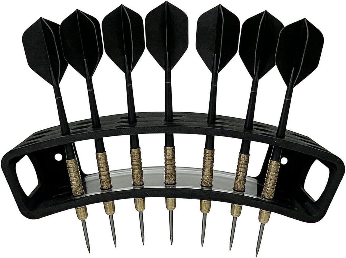 Dart Standaard - Dart Houder - Darts Organiseren - Gestapeld Ontwerp - 17 x 6.8 x 4.8 cm - Zwart