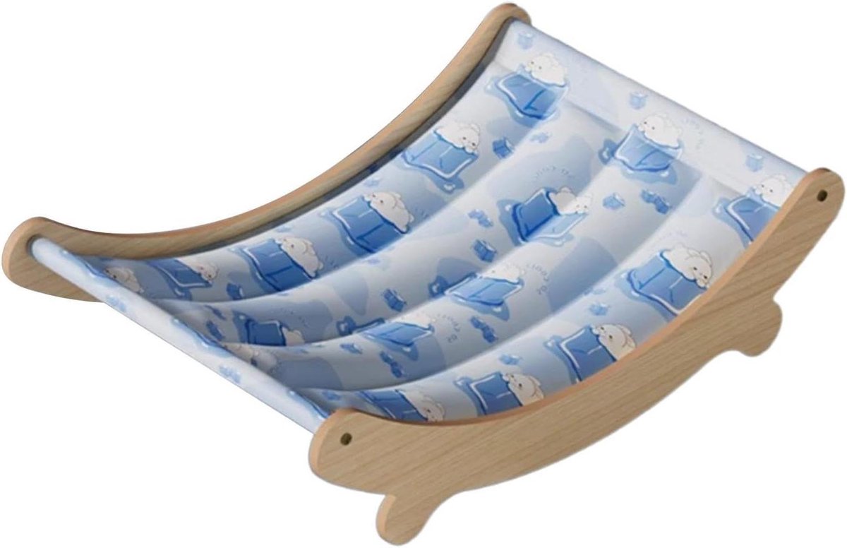 Kattenhangmat - Dierenbed - Comfort voor huisdieren - Geventileerd ontwerp - 52 x 14 x 8 cm - Meerkleurig