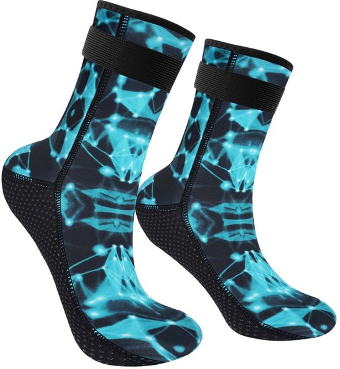 neopreen sokken - duiksokken - anti-slip en thermisch - 3 mm - voor snorkelen en surfen - geschikt voor dames en heren