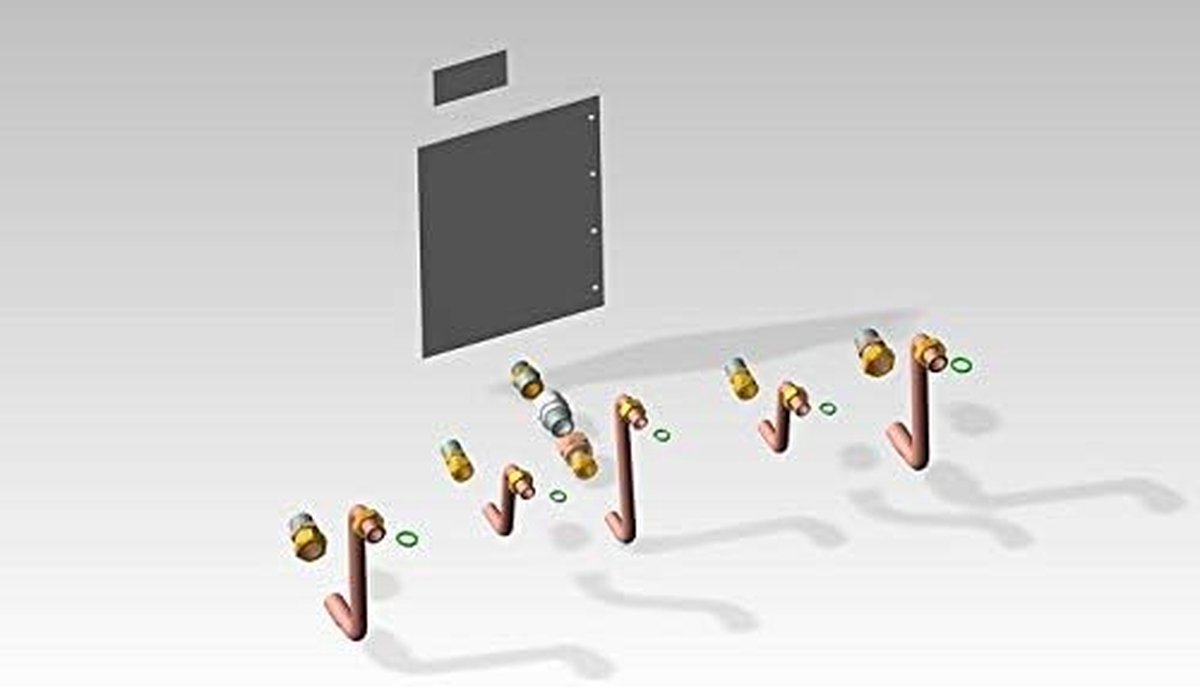 Pijpaansluitingsset - Verbindingsset Verwarming - Oude Aansluitingen Vervangen - Specifiek Ontwerp - N.v.t. - N.v.t.