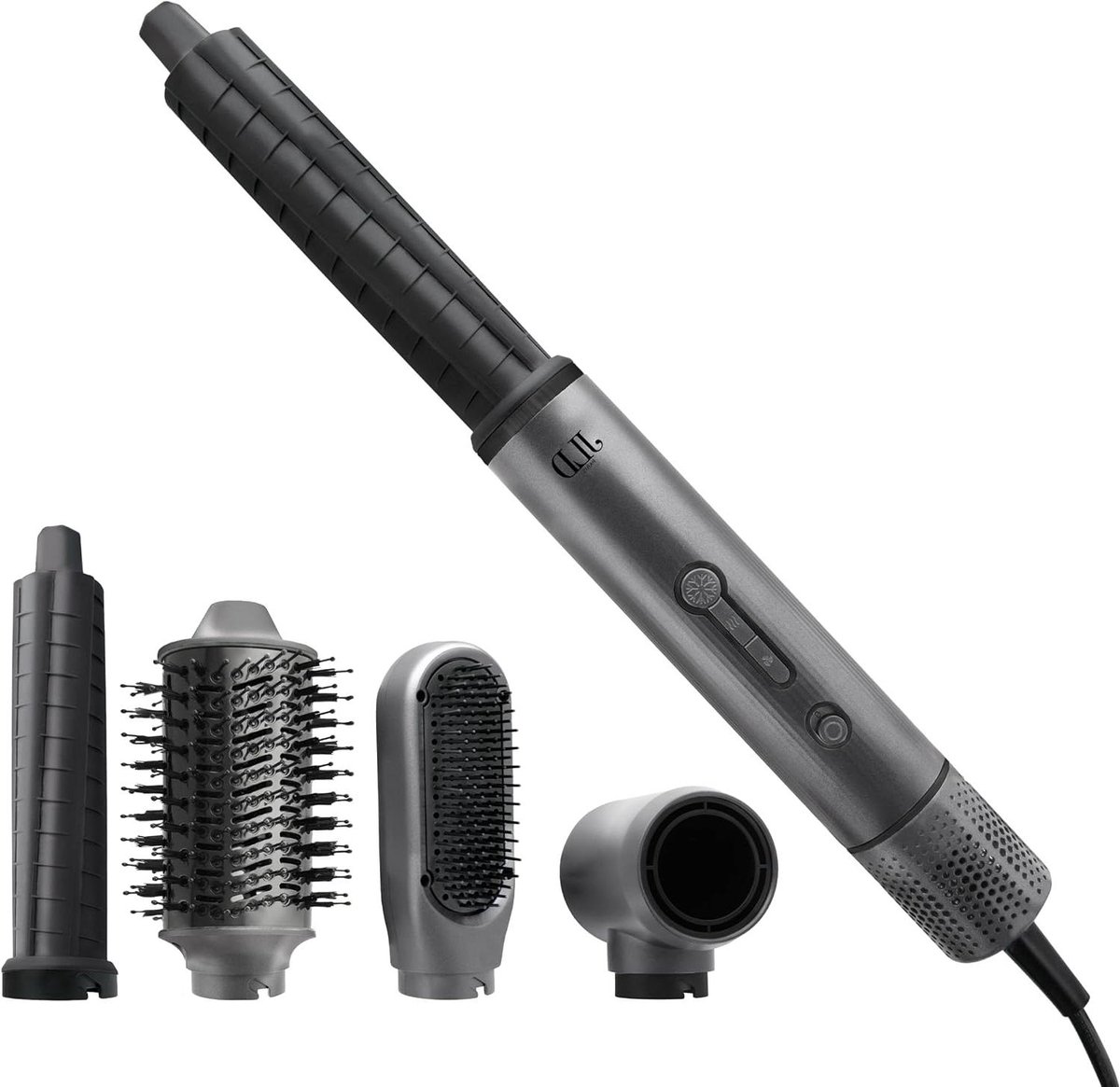 Haar Styler - Multi Styler - Thuis Kapsels Maken - Coanda Technologie - 32 cm - Zwart