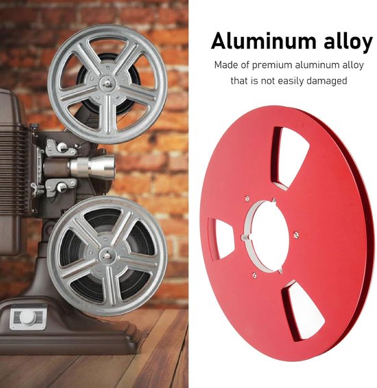 Vacuümspoel van aluminiumlegering met weerbestendig ontwerp en 3 gaten, 26,7 cm (10,5 inch) voor opname en gebruik buiten — afbeelding 5