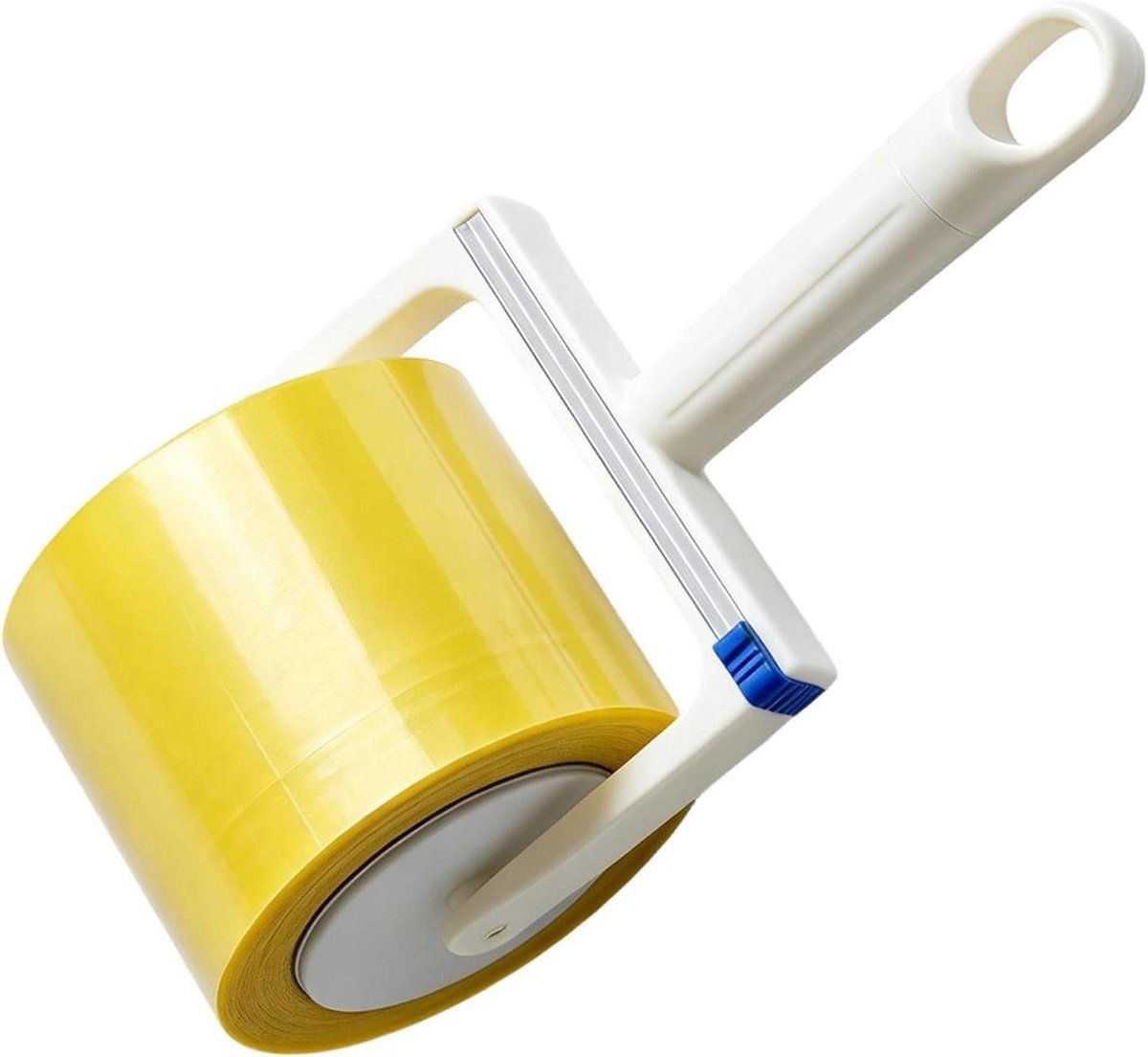 Pluisroller Met Tape - Kledingroller Herbruikbaar - Huis Schoonmaken - Comfortabele Grip - 10 cm Breed - Veelkleurig