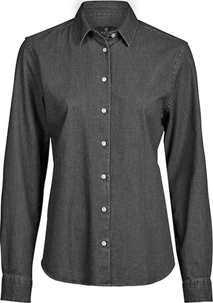 Tee Jays Women´s Denim shirt TJ4005 - Black Denim - L
