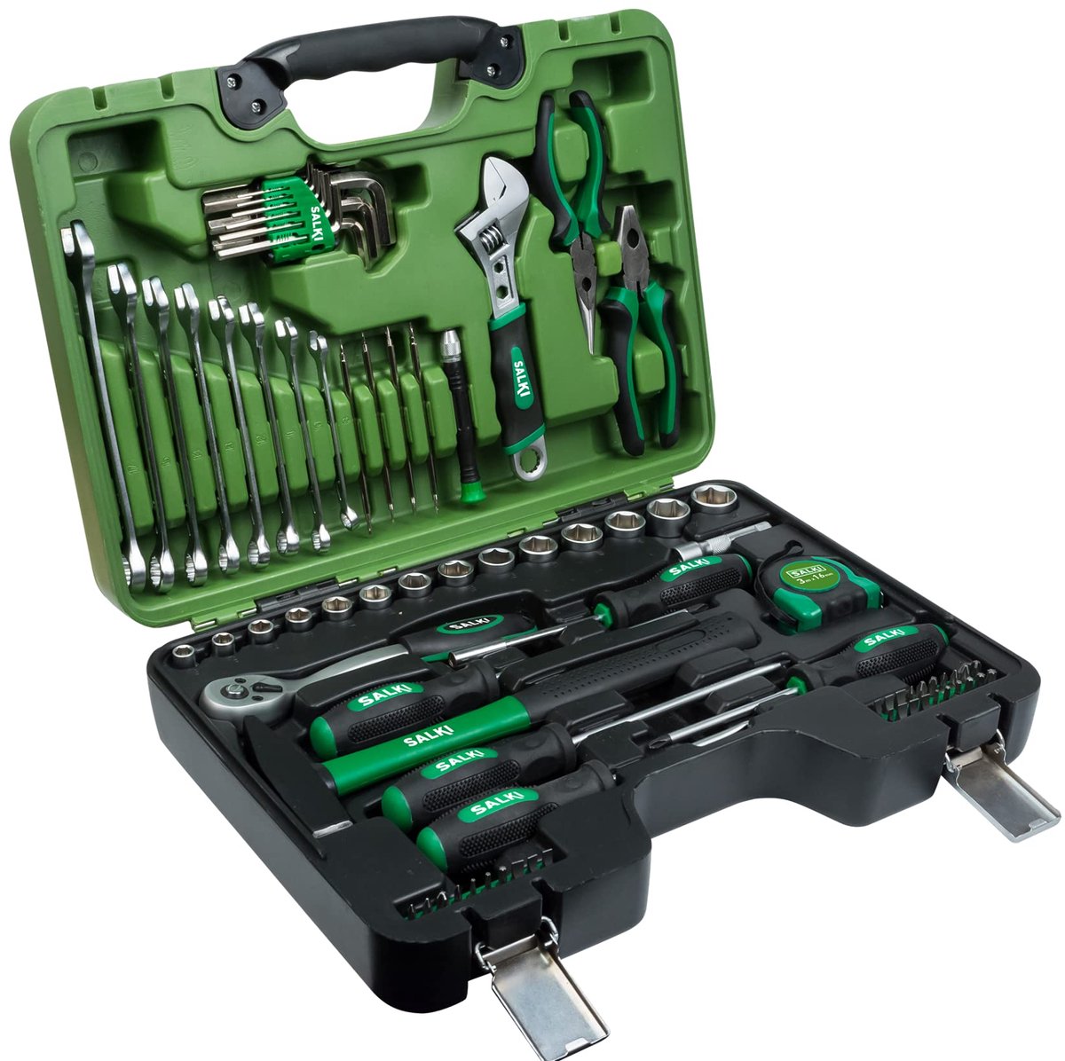 Gereedschapskoffer 78 stuks - Compleet set - Duurzaam materiaal - Ideaal voor elke klus - ShopVlot