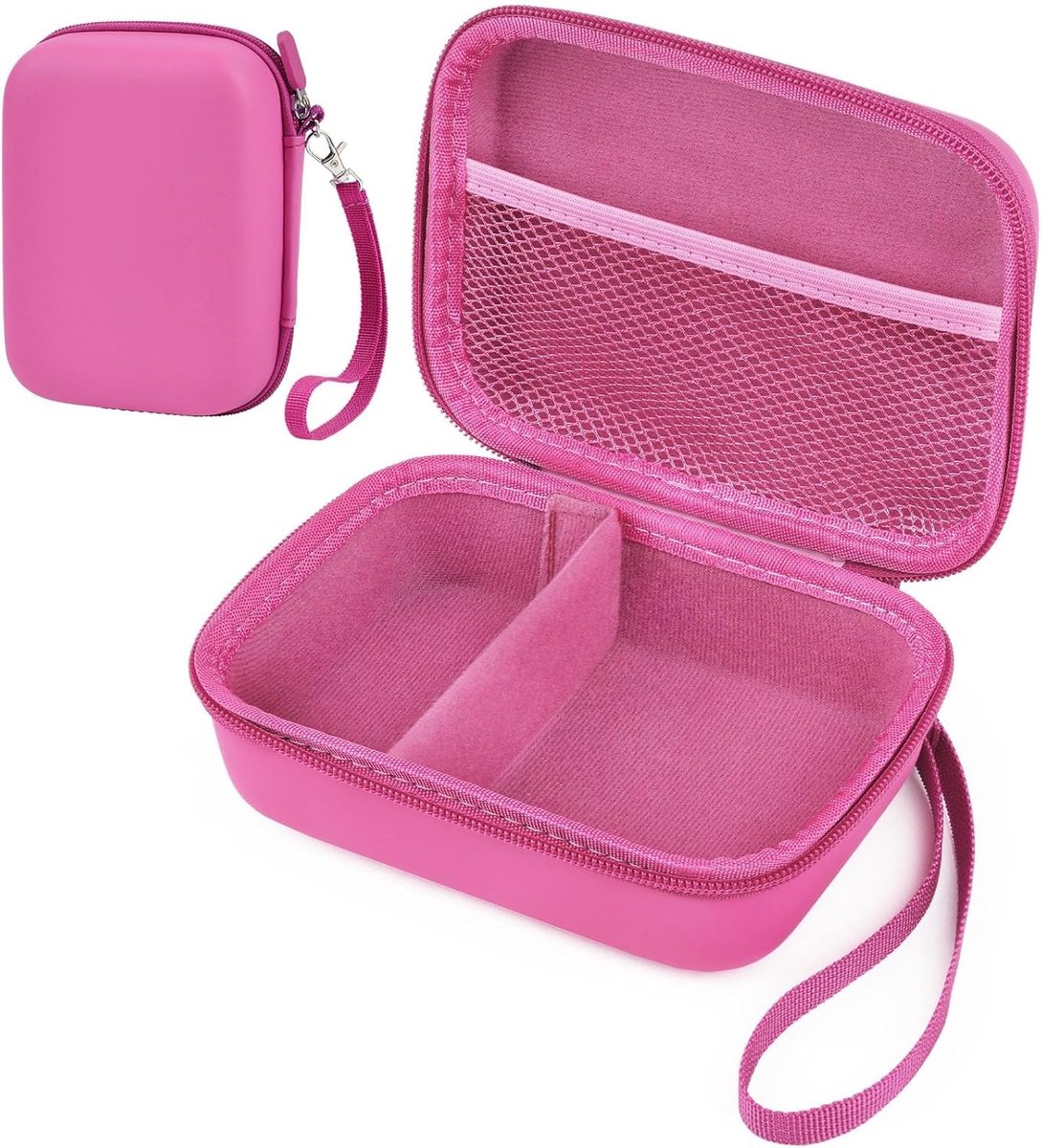 Kindercamera Tas Geschikt voor Digitale Camera's - Opbergtas voor Bitzee Speelgoed, Kabels, Geheugenkaarten en Accessoires