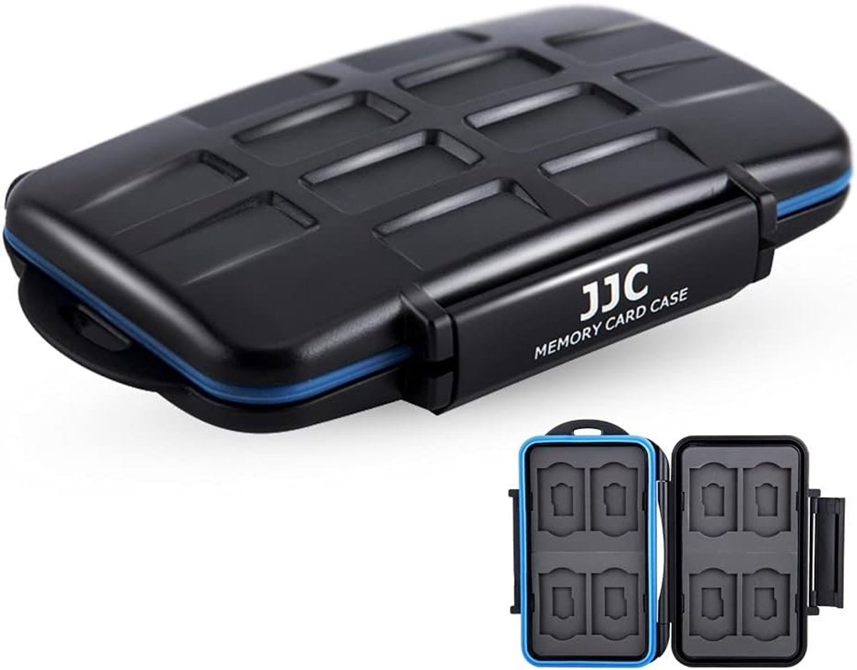 Waterdichte Geheugenkaart Houder voor Bescherming van SD- en MicroSD-kaarten, Ideaal voor Fotografie en Videografie