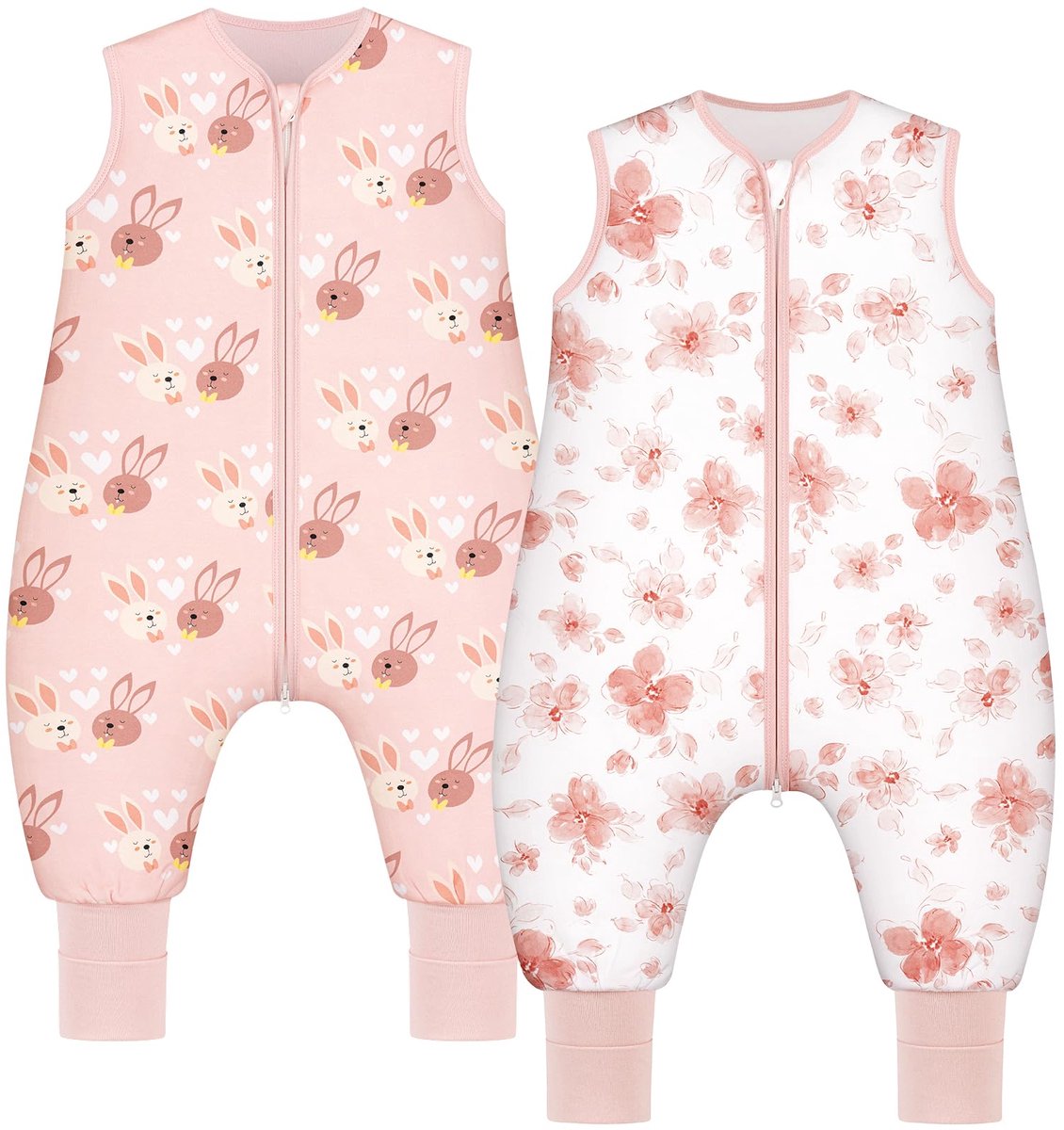 Babyslaapzak met voetjes 90 cm - 1,5 Tog - voor 3-4 jaar - comfortabel en warm - ShopVlot