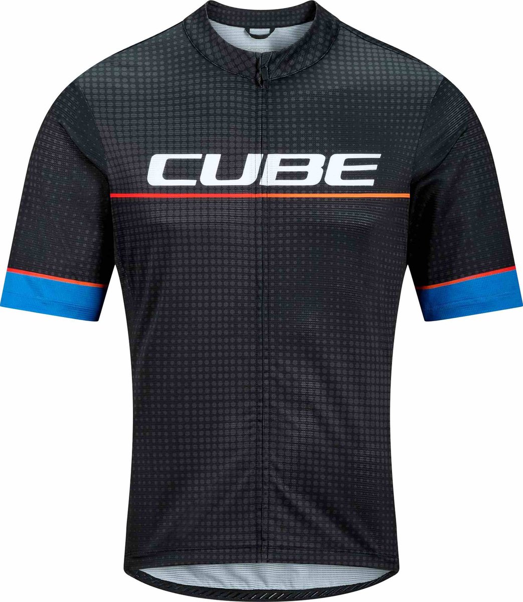 CUBE Fietsshirt JERSEY CMPT TEAMLINE S/S BLACK XS