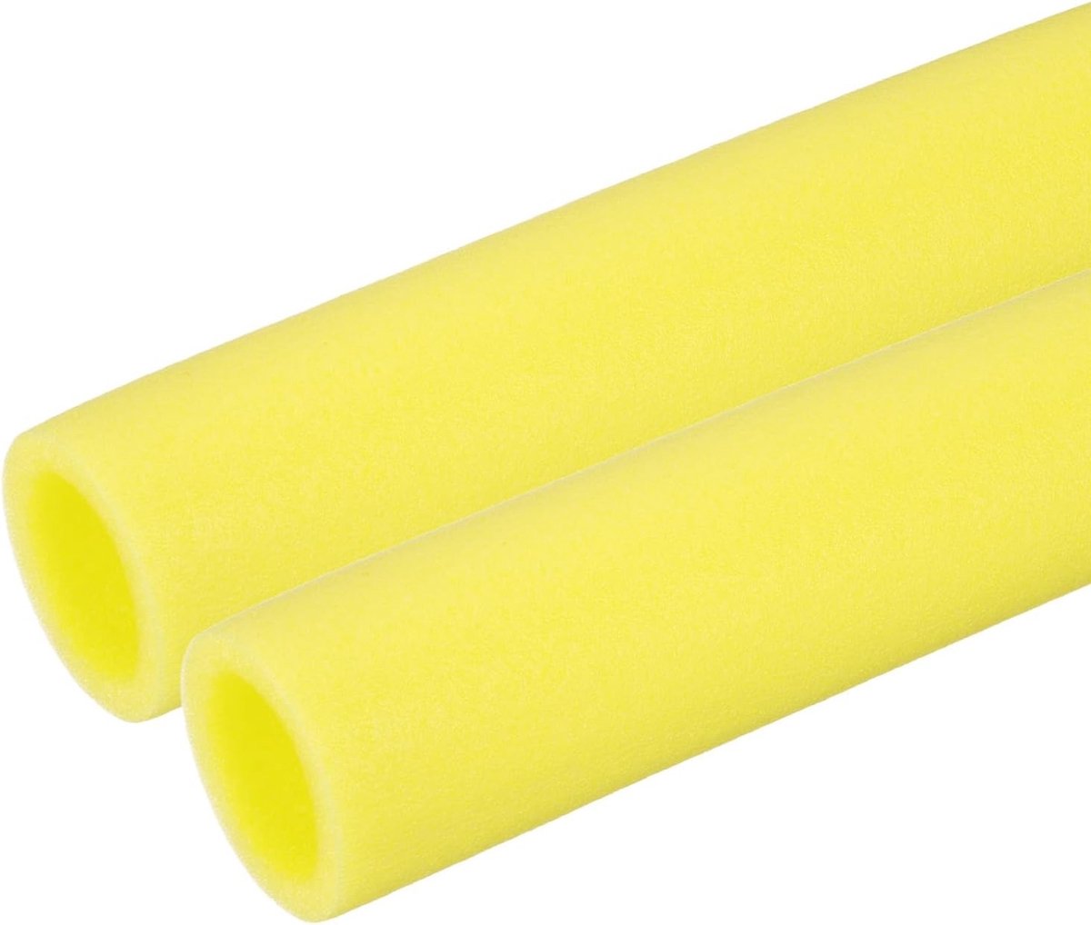 2 Stuks Isolatie Foam Buizen voor Zwembadhandvatten, 50mm ID x 3.3FT, Warmtebehoud en Bescherming, Geel