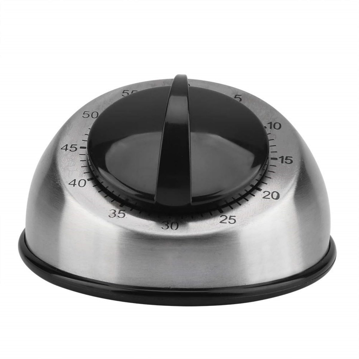 Keuken timer - 60 minuten - RVS mechanisch - Tijdherinnering voor precisie - ShopVlot
