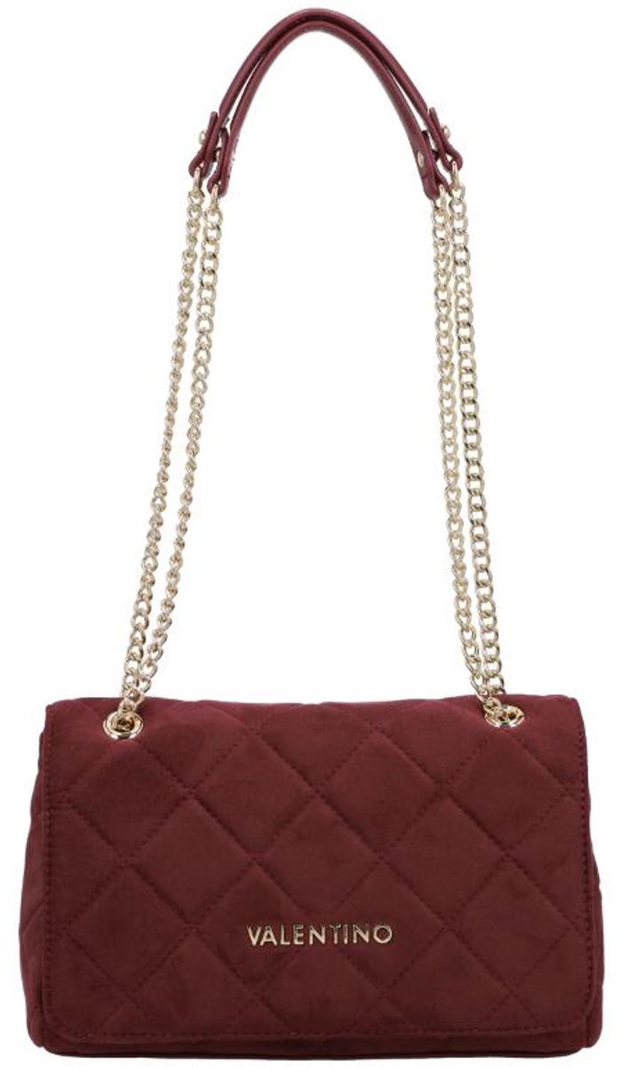 Valentino Bags Ocarina Suede Medium Schoudertas Dames - Imitatiesuede - BDonker Groendeaux