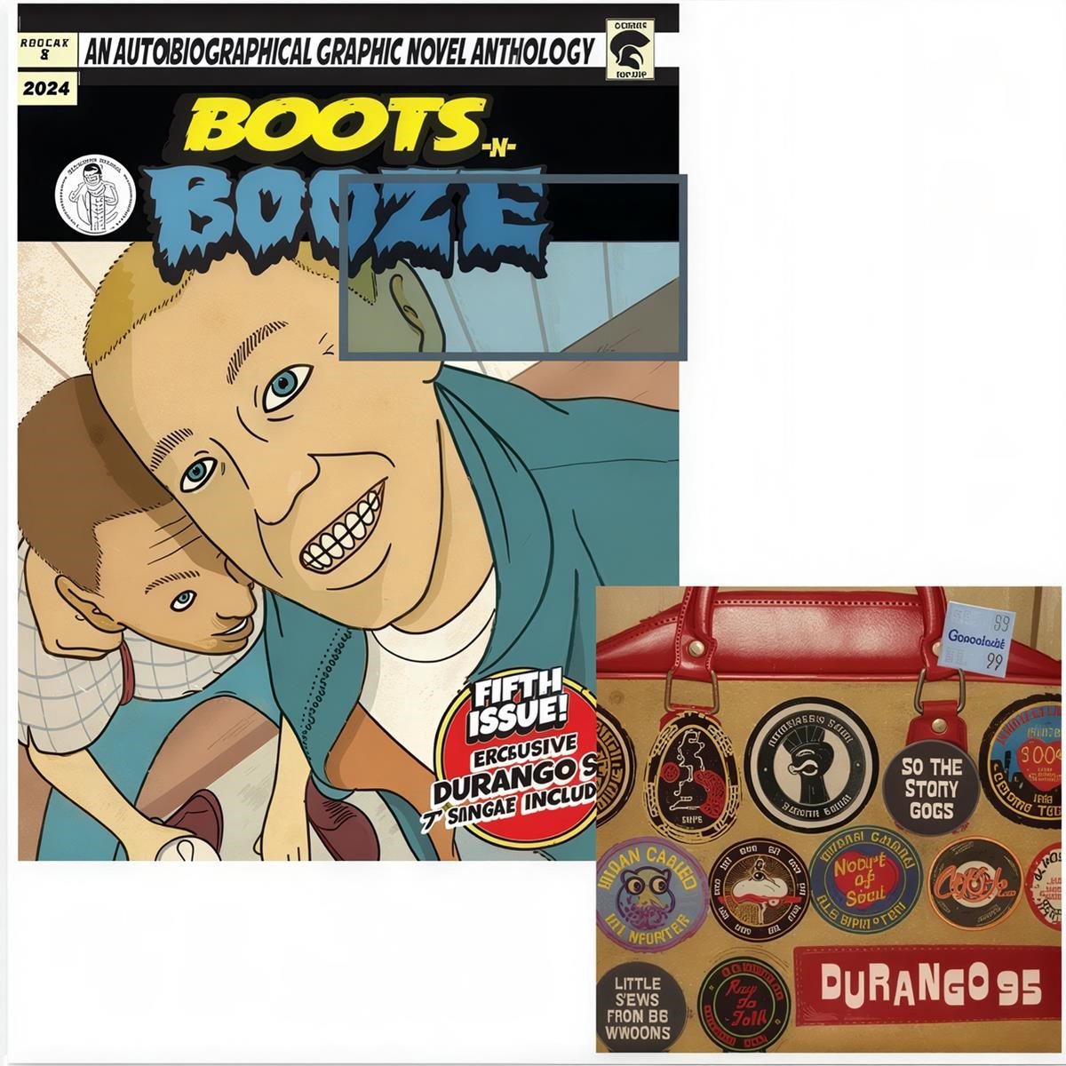 Boots N Booze - Comic #5 (7" Single)