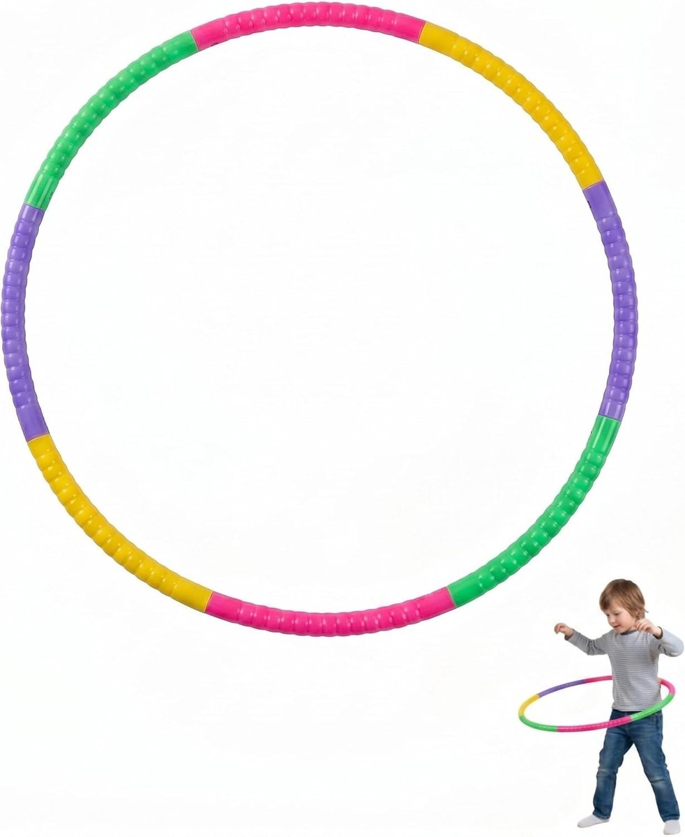 Effectieve Hula Hoop voor Abdominale Training, Gewichtsverlies en Fitness - Ruimtebesparend en Draagbaar voor Volwassenen en Kinderen