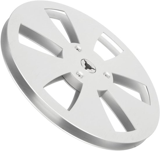Sterke Aluminium Lege Spoel 1/4 7 Inch voor Tape Recorders, Ideaal voor Geluidsopnames en Muziekliefhebbers — afbeelding 2