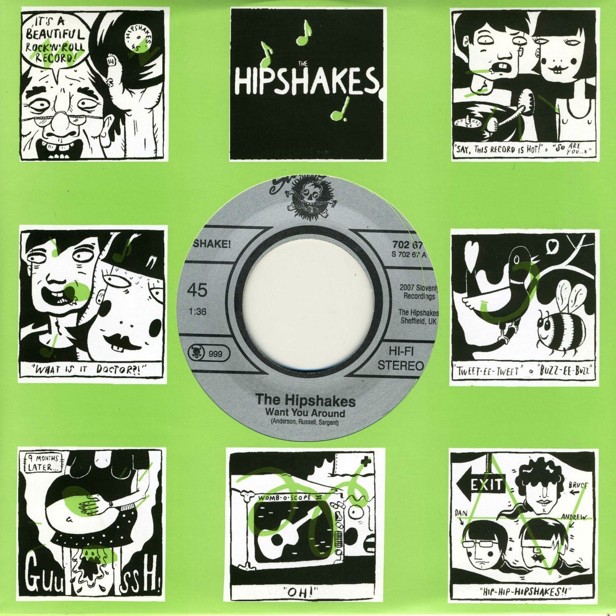 Hipshakes - I Don't Know (7" Single)