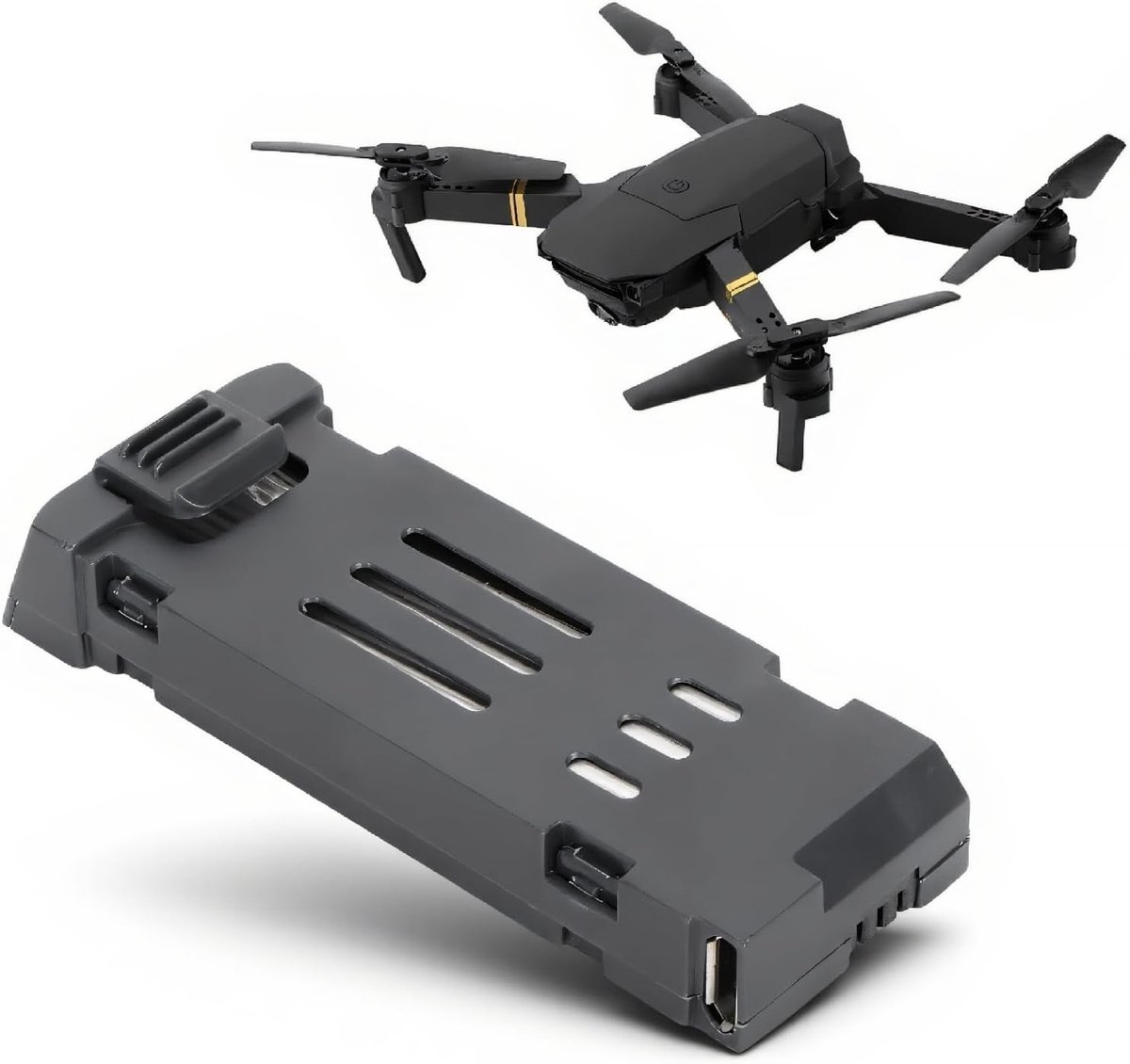 3.7V Drone Accu voor E58 L800 JY019 S168 X Pro RC Drones - 600mAh, Langdurige Energie, Oplaadbare Batterij, Hoge Prestaties