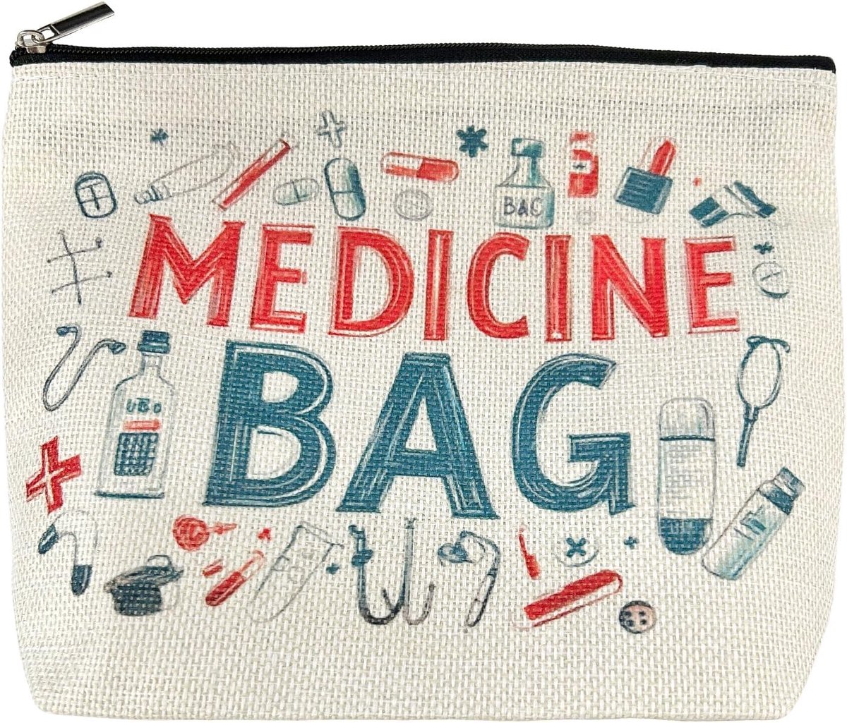 Reisgeneesmiddelen tas voor mannen en vrouwen | Handige medicijnopslag | Perfect voor onderweg en op vakantie